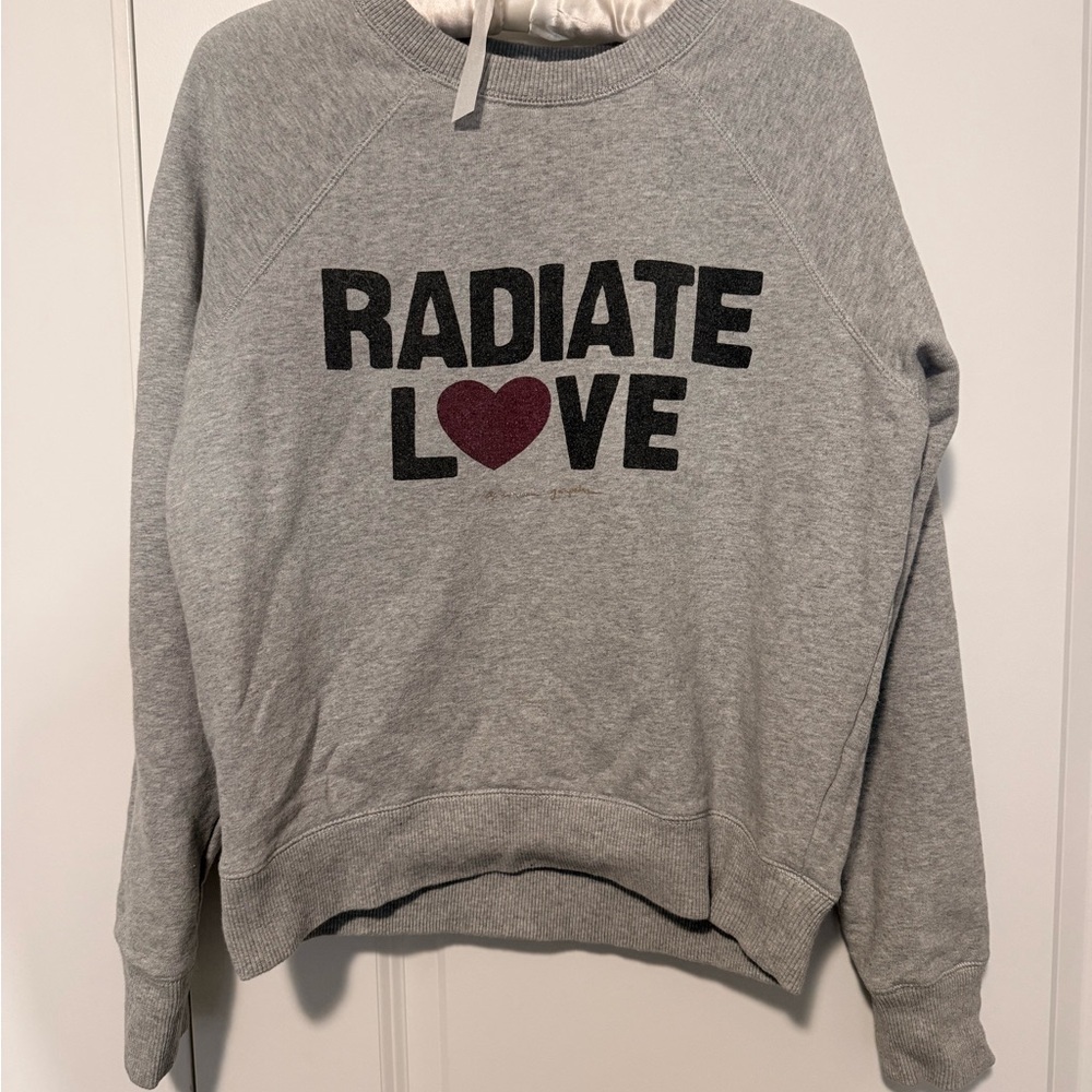 Spiritual Gangster Gray 'Radiate Love' Sweatshirt
